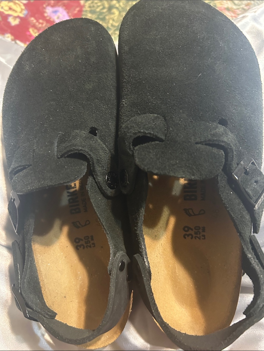 Birkenstock Black Suede Clog - Comfortable Support